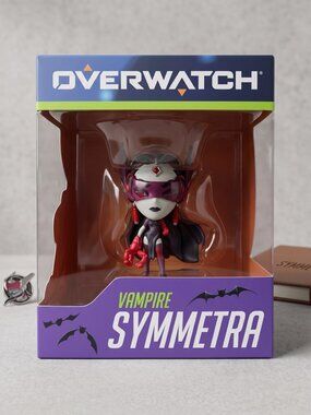 Blizzard Overwatch Cute But Deadly Halloween Terror Vampire Symmetra Figure New